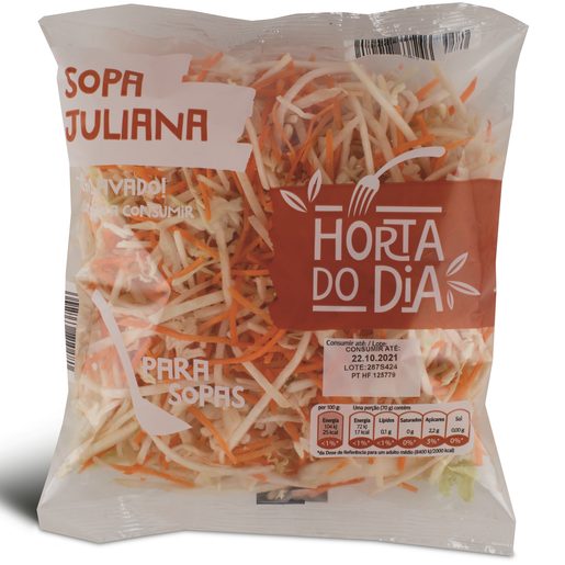HORTA DO DIA Sopa de Juliana Embalada 350 g