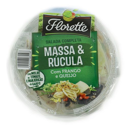 FLORETTE Salada Massa E Rúcula Embalada 315 g