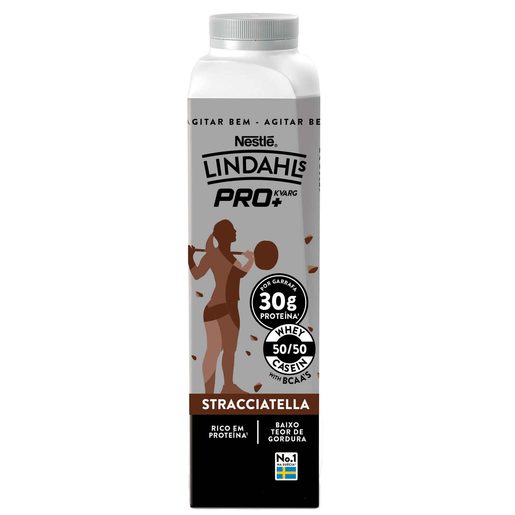 LINDAHLS Iogurte Líquido Proteico Straciatella 330 ml