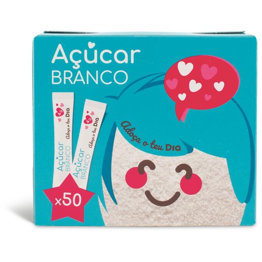 DIA Sticks Açúcar Branco 50x4 g