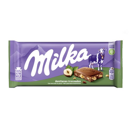 MILKA Chocolate Com Avelãs 100 g
