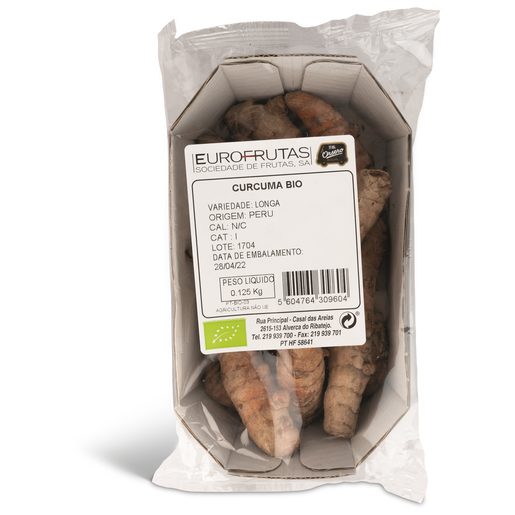 Curcuma Biológico Embalado 125 g