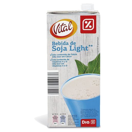 DIA VITAL Bebida de Soja Light 1 L