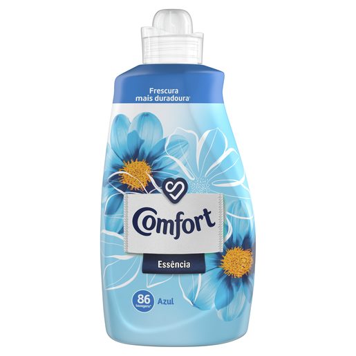 COMFORT Amaciador Roupa Concentrado Essência Azul 86 lv